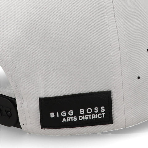 Gorra Big Boss AMR 4 Letras Blanco Unitalla
