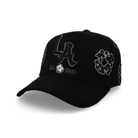 Gorra Big Boss x Klan Hats Los Angeles Negra Unitalla
