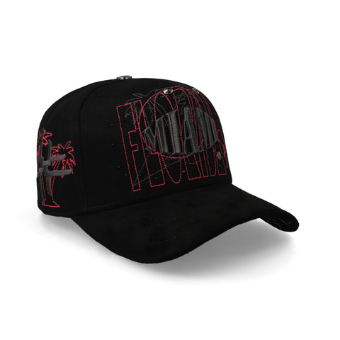 Gorra JC Hats Miami Negra Unitalla