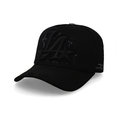 Gorra JC Hats LA Stars Negra Unitalla
