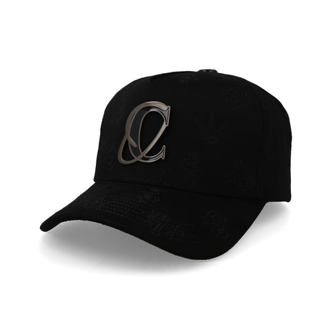 Gorra Cash Only Top Seller CO Full Print Negra Unitalla