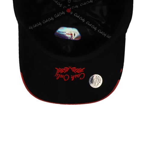 Gorra Cash Only Classic Star in Flames Negra Unitalla
