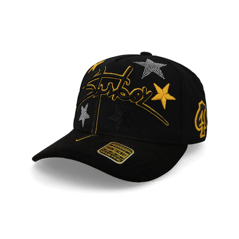 Gorra 1Iron Trendy Star Boy 2677 Negro Unitalla