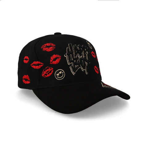 Gorra 1Iron Trendy Happy Boy Negra Unitalla
