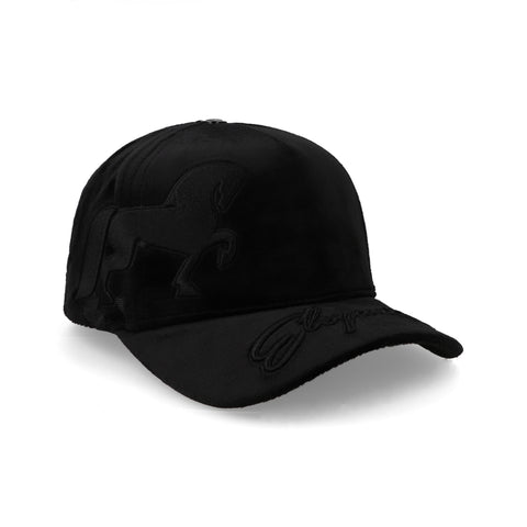 Gorra Sombrero Blanco Elegante Negra Unitalla