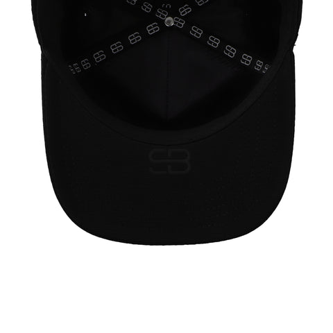 Gorra Sombrero Blanco SB Negra Unitalla