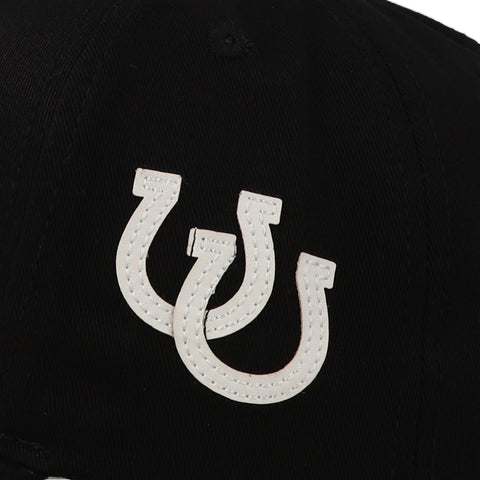 Gorra Sombrero Blanco Huella Blanca Negra Unitalla