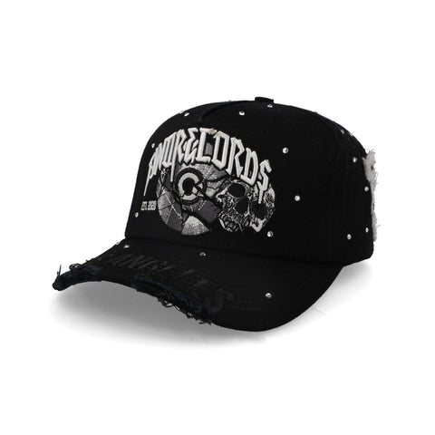 Gorra Gallo Fino Fino Records Negra Unitalla