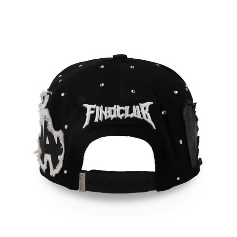 Gorra Gallo Fino Fino Records Negra Unitalla