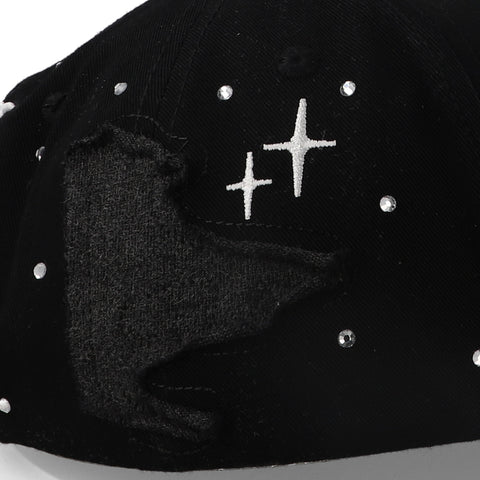 Gorra Gallo Fino Fino Records Negra Unitalla