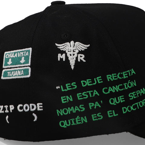 Gorra Gallo Fino El Doctor Negra Unitalla