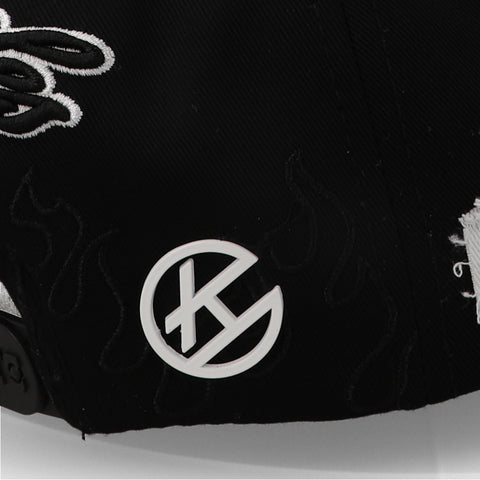 Gorra Big Boss X Kevin Hats LA Goose Bumps Negro Unitalla