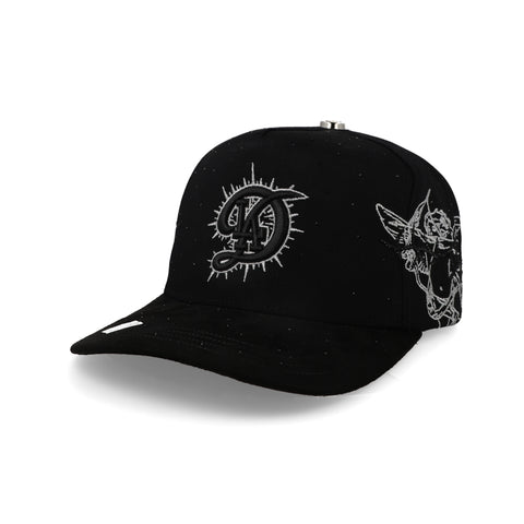 Gorra Big Boss LA Dodgers Side Patch Negro Unitalla