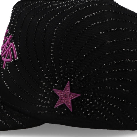 Gorra Big Boss Purple Star Negro Unitalla