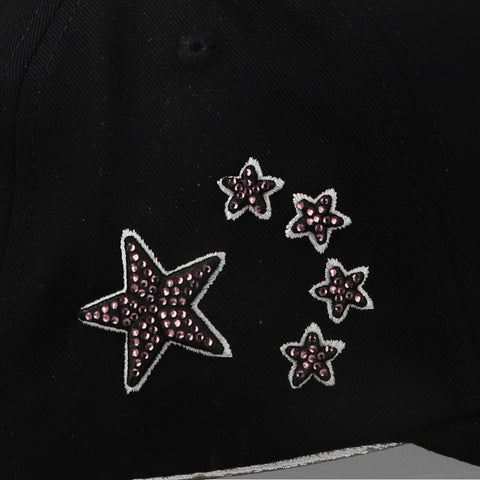 Gorra Big Boss Purple Star Negro Unitalla