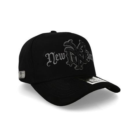 Gorra Mr Kash New York Negro Unitalla