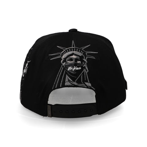 Gorra Mr Kash New York Negro Unitalla