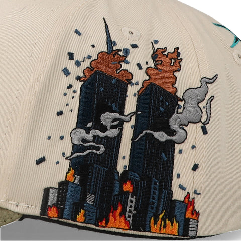 Gorra Mr Kash New York Hueso/Olivo Unitalla