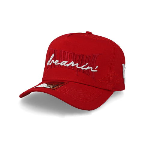 Gorra Mr Kash California Dreamin Rojo Unitalla
