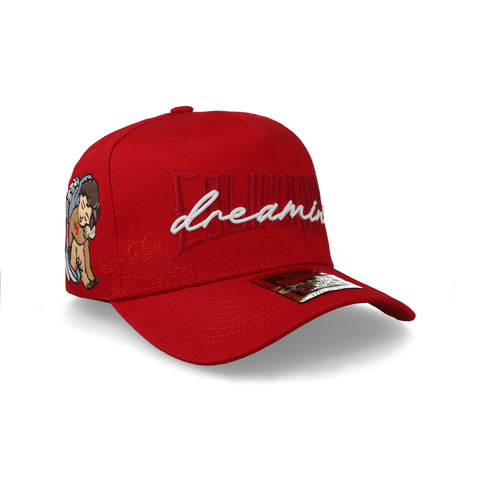 Gorra Mr Kash California Dreamin Rojo Unitalla
