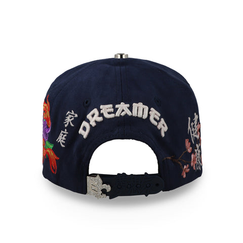Gorra Dreamer Hats Kanji Ocean Marino Unitalla
