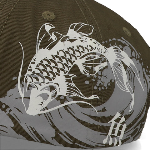 Gorra Dreamer Hats Koi Verde Unitalla