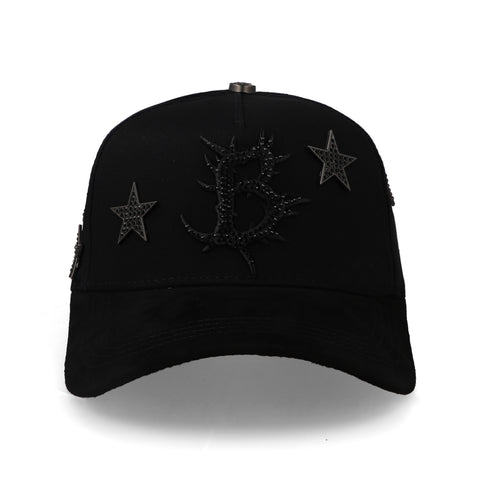 Gorra Barbas Hats Dark Nebula Negro Unitalla