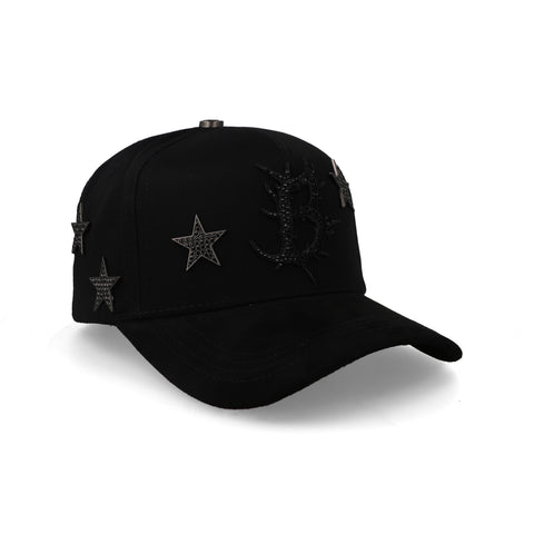 Gorra Barbas Hats Dark Nebula Negro Unitalla