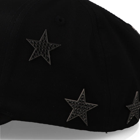 Gorra Barbas Hats Dark Nebula Negro Unitalla