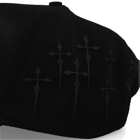 Gorra Rude Awakenings Tombo Total Black Negra Unitalla