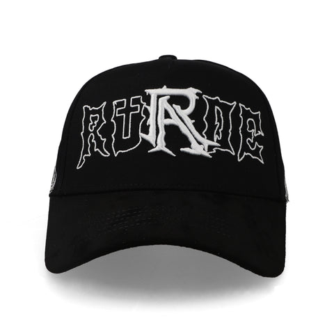 Gorra Rude Awakenings Cristos Negro Blanco Unitalla