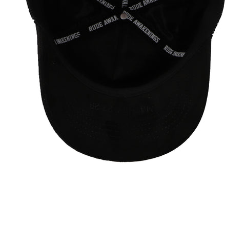 Gorra Rude Awakenings Cristos Negro Blanco Unitalla