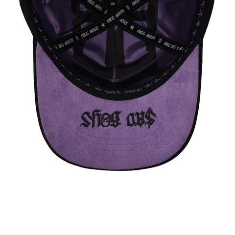 Gorra Big Boss Sadboyz Negro/Púrpura