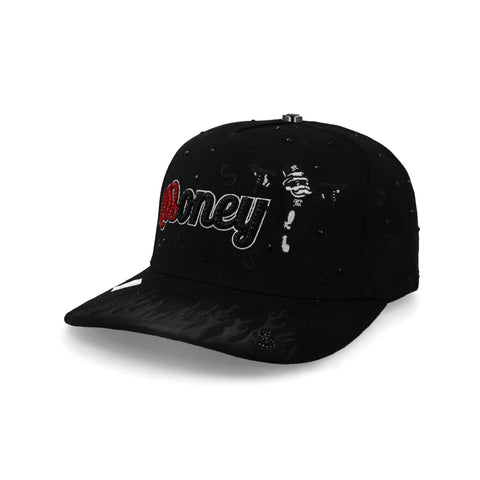 Gorra Big Boss Money Black Crystal Negro