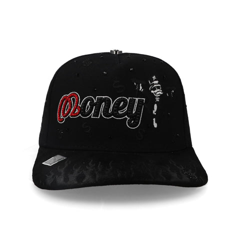 Gorra Big Boss Money Black Crystal Negro