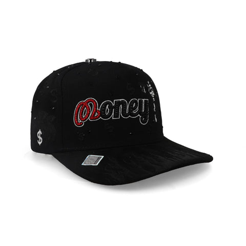 Gorra Big Boss Money Black Crystal Negro