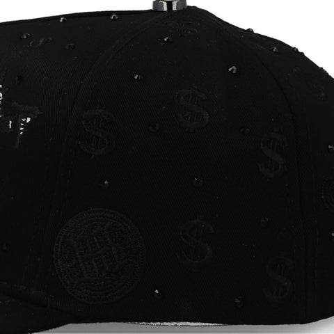 Gorra Big Boss Money Black Crystal Negro