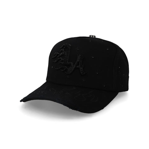 Gorra Big Boss LA Flamas Negra Klan Hats