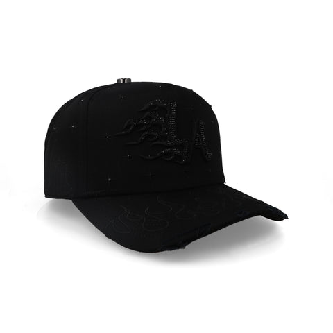 Gorra Big Boss LA Flamas Negra Klan Hats