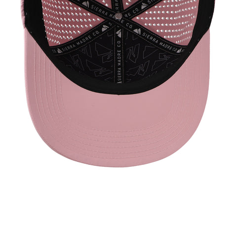 Gorra Sierra Madre Five Panel Rosa Polvo Unitalla