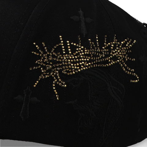 Gorra Big Boss Cruces Black Gold Negro