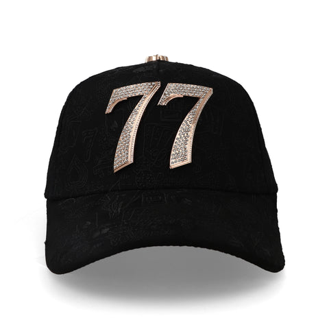 Gorra Barbas Hats 77 Last Edition Negro Unitalla