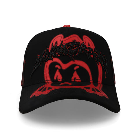Gorra Barbas Hats Born Crazy Negra Ajustable