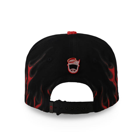 Gorra Barbas Hats Born Crazy Negra Ajustable