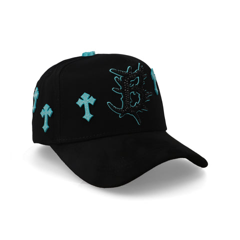 Gorra Barbas Hats Barbas Heaven Negra Ajustable