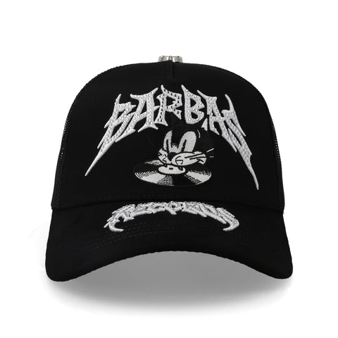 Gorra Barbas Hats Barbas Records Negra Ajustable