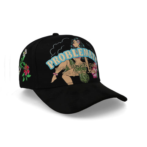 Gorra Problematic District PDC Negro