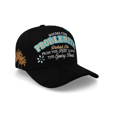 Gorra Problematic Bad Vibes Negro