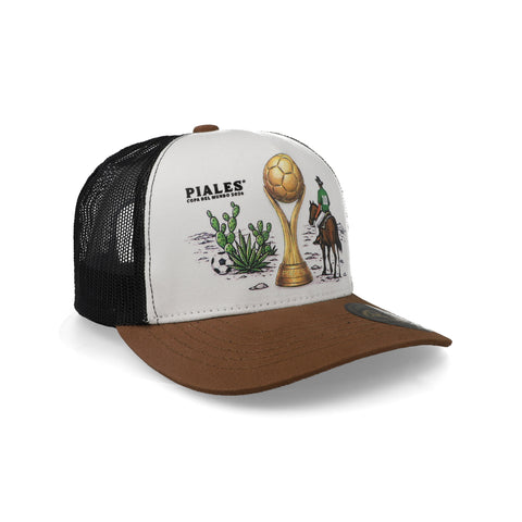 Gorra Piales Copa del Mundo 2626 Blanca Unitalla