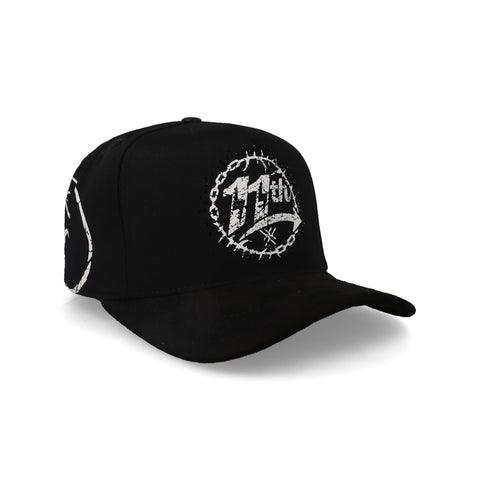 Gorra JC Hats Eleven Negra Unitalla
